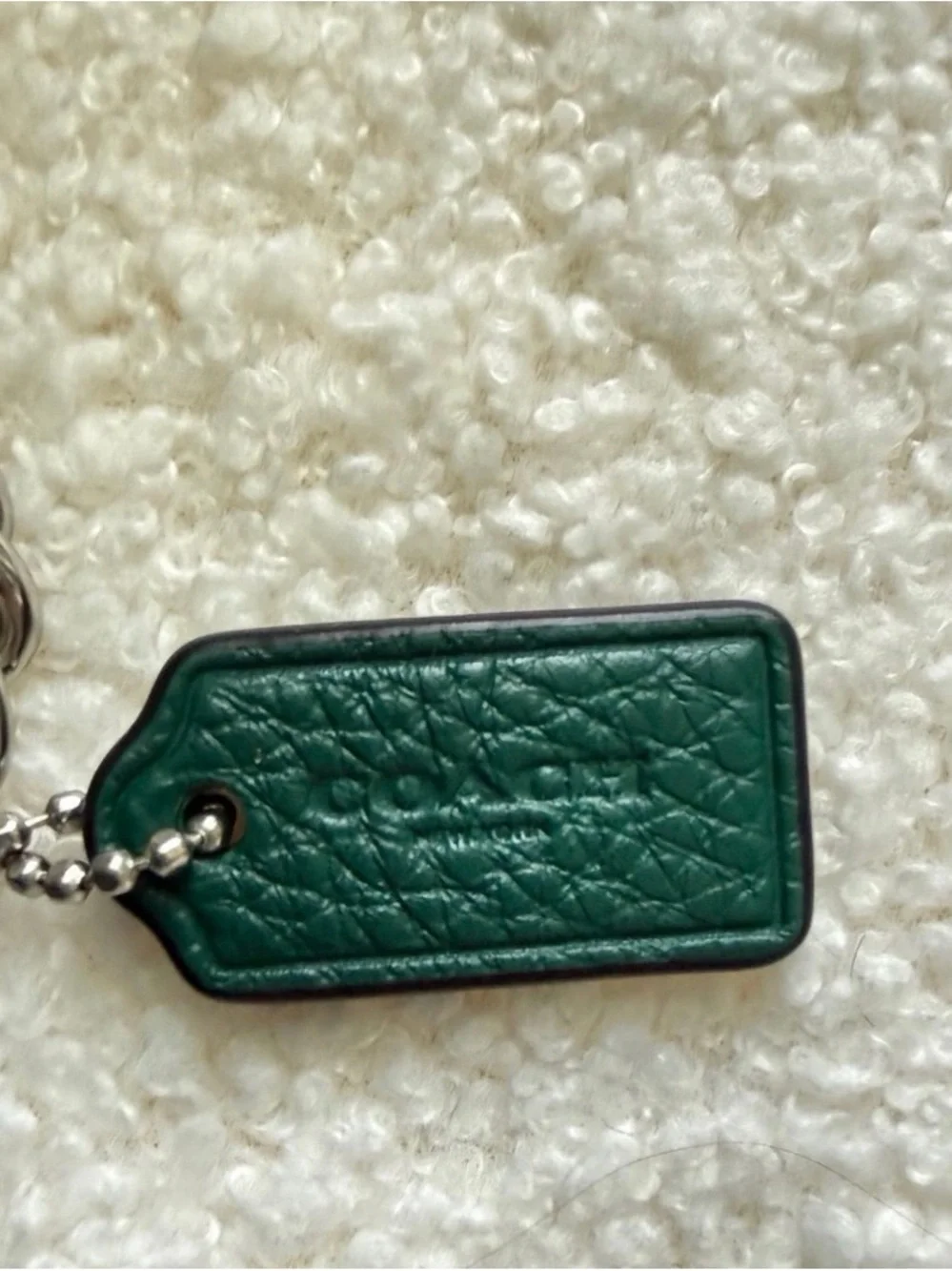 Coach NOLITA 19 WITH SIGNATURE RIVETS Emerald Green EUC - Picture 5 of 8